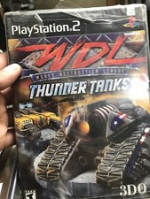 WDL World Destruction League Thunder Tanks (PlayStation 2 PS2)