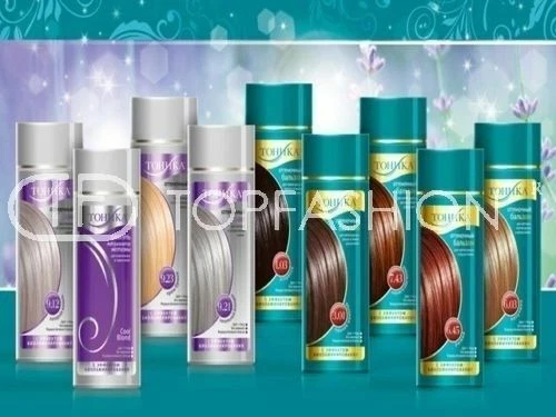 TONIKA Haarbalsam Haarfarbe Tönungsbalsam Tönung farbe balsam Тоника ohne Ammoni - Bild 1 von 4
