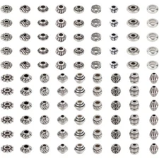 1box 540pcs style Alloy Spacer Beads Mixed Shapes Antique 540pcs/box Decorative