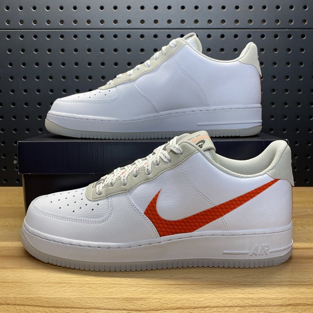 air force 1 low orange swoosh