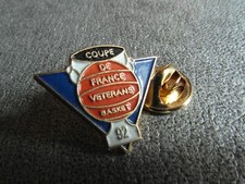 RARE PINS PIN'S - BASKET - COUPE DE FRANCE VETERANS 92 - SPORT - VILLE * EF *