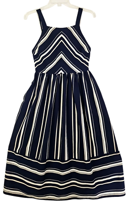 Everly ~Woman Size S~ Navy/White/Beige Striped Midi Lined Dress Spaghetti Straps | eBay Everly ~Woman Size S~ Navy/White/Beige Striped Midi Lined Dress Spaghetti Straps | eBay