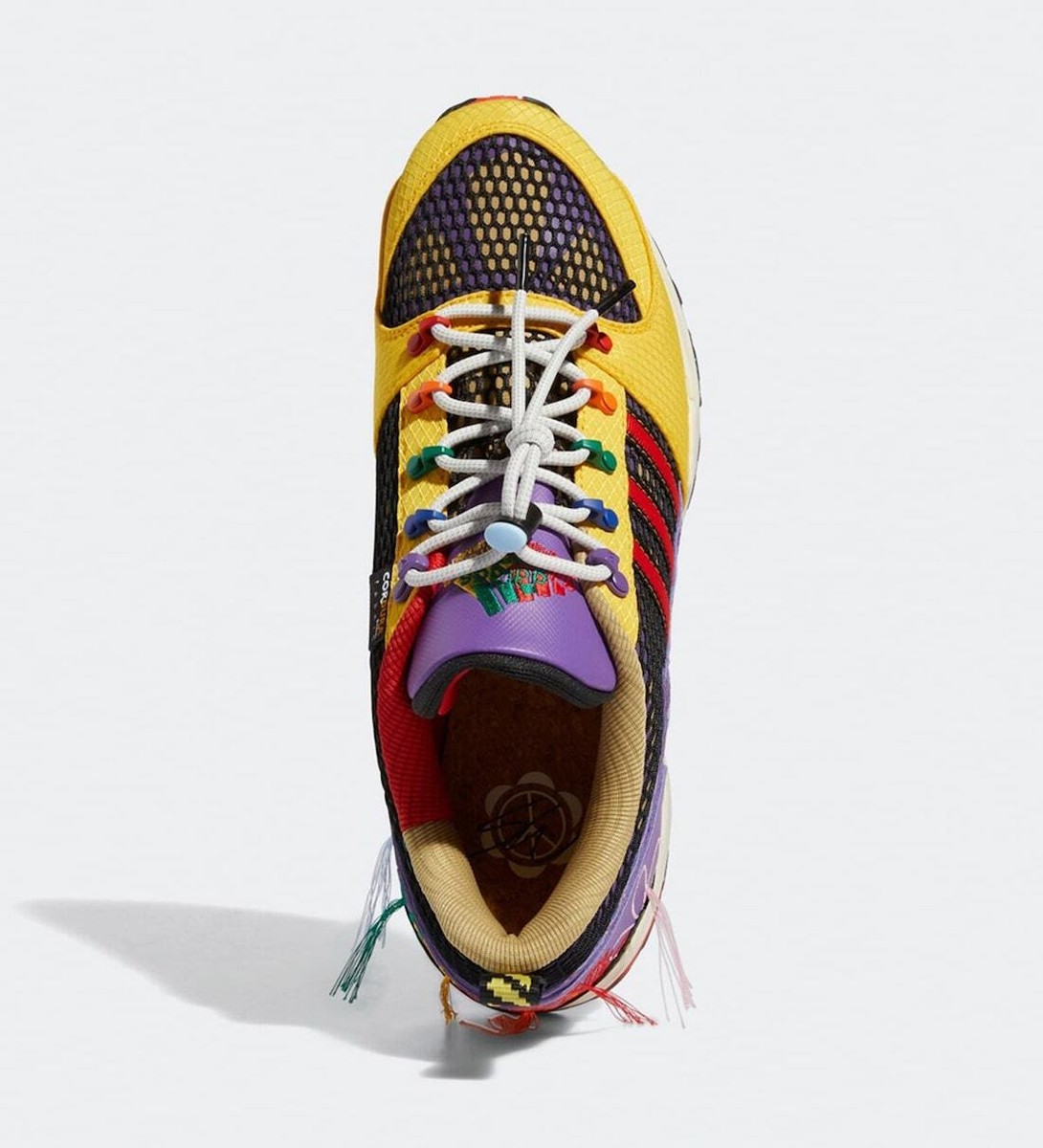 Adidas equipment shoes mens best sale yellow