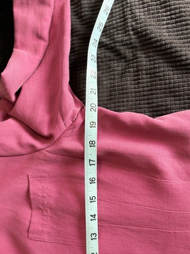 Charter Club Dusty Mauve Jacket Button Up Pockets Size 12 Silk/Linen - Picture 5 of 5