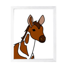 Designs ByLITA Okapi, Wall Print Animals Art Family Presents