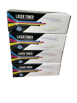 lot of 4 laser toner cartridge S0HCB435A For HP Canon and Lasershot
