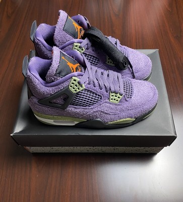 Retro Travis Scott Moradas Jordan 4s Purple New Arrivals