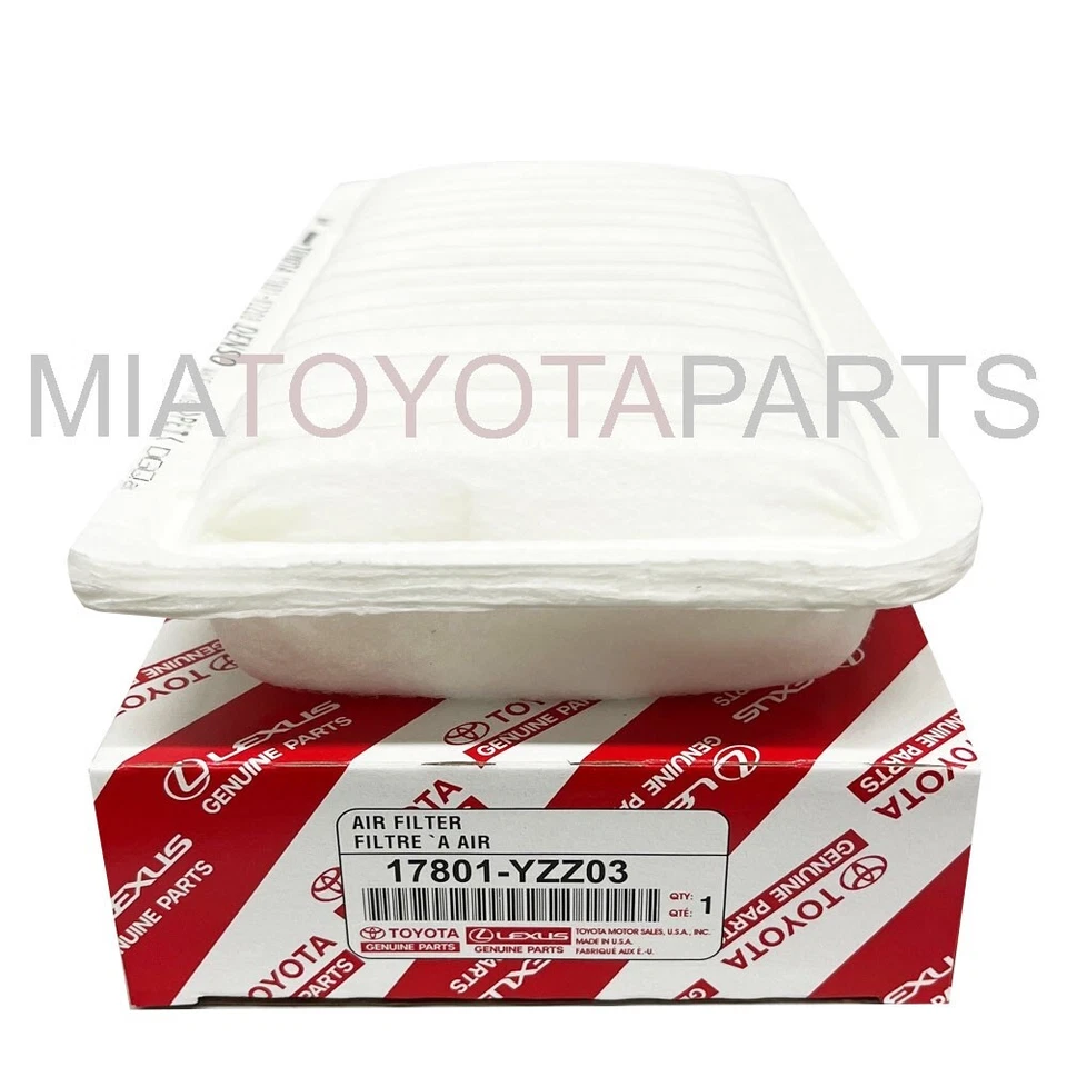 Filtro de aire genuino Toyota OEM 17801-YZZ03 Corolla Matrix Scion tC FR-S Foto 2 de 4