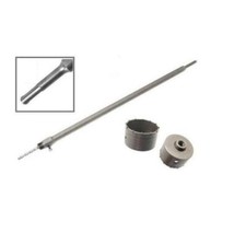 FRESA A TAZZA MM 120 CAROTATRICE CON ASTA SDS plus 650 MM CEMENTO MURO MATTONI