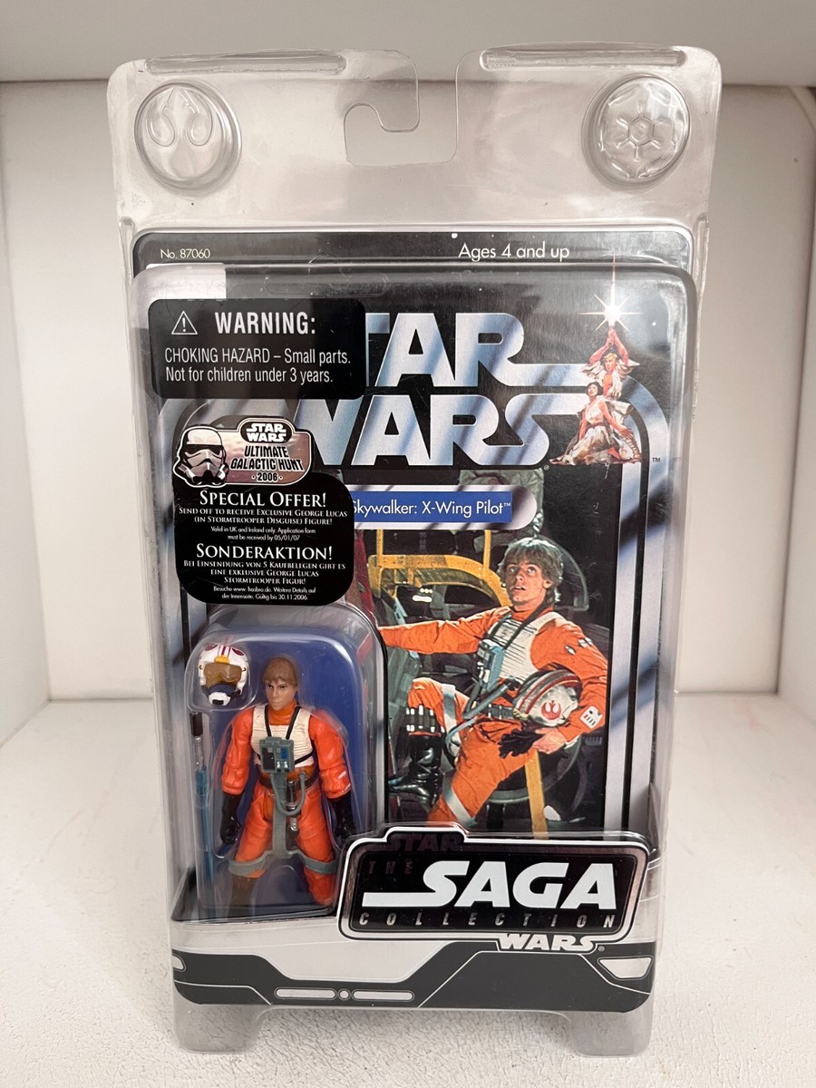 STAR WARS THE SAGA COLLECTION LUKE SKYWALKER X-WING PILOT STAR WARS THE SAGA COLLECTION LUKE SKYWALKER X-WING PILOT