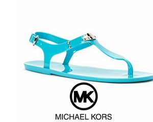 michael kors rubber sandals