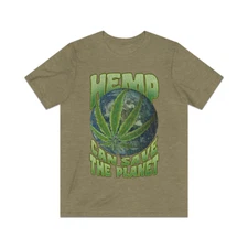 Hemp Can Save The Planet 1988 Vintage Men's T-Shirt