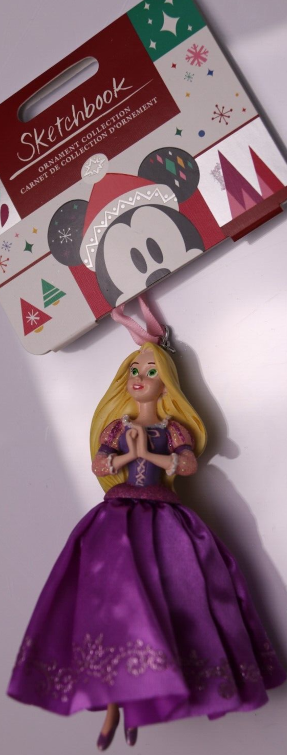 Disney Sketchbook Ornaments Rapunzel NWT eBay