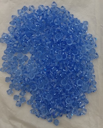 AUTHENTIC Swarovski® Crystal #5301/ #5382 4mm 144 PCS Bicone Beads Loose - Picture 6 of 32