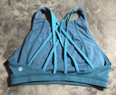 Lululemon Free To Be Serene Bra *High Neck Pacific Teal Teal