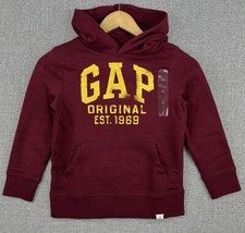 Gap Kids Youth Fleece Hoodie Sweatshirt Brick Size S 6-7 NWT Original