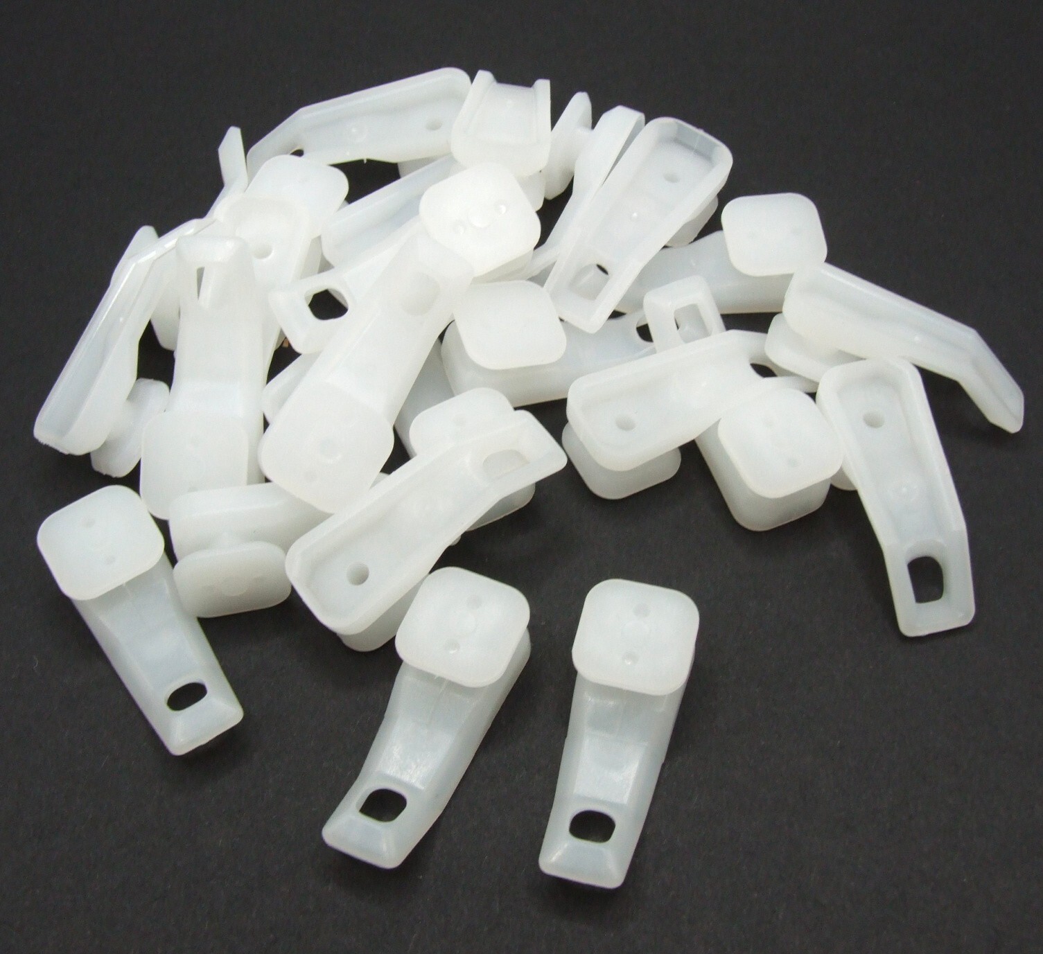 Kirsch Traverse Rod Replacement Slides Drapery Rod Carrier 25 Pack