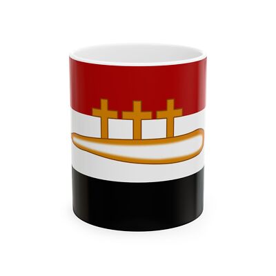 Flag of Rigas Feraios (Greece) White Coffee Mug