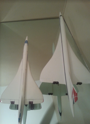 1 Concorde Air France Travel Agent 1/100 Concorde Wonderful Piece