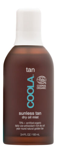 Coola Organic Sunless Tan Dry Oil Mist 3.4 oz. Self Tanner - Picture 1 of 1