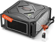 Abestorm 780 CFM Air Filtration System with 3-side Air Intake Built-in Ionizer