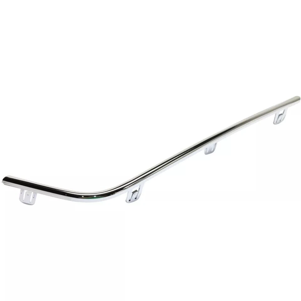 New Front Bumper Trim Chrome Left & Right Side Set of 2 Fits 2012-2014 Acura TL - Image 4 of 4