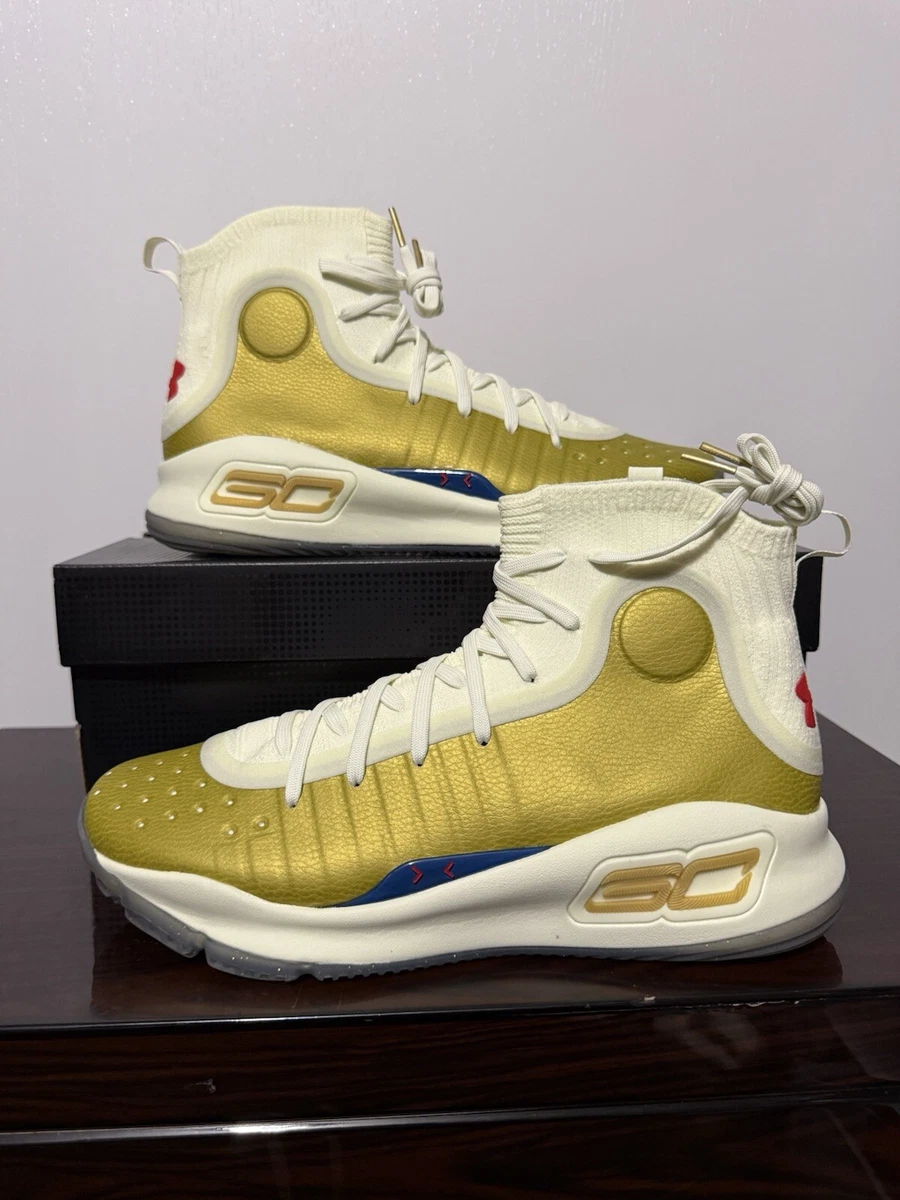 Under Armour Curry 4 Retro 2024 White Gold for sale | eBay