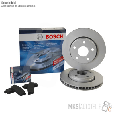 Bosch Bremsscheiben 257mm + Beläge Vorne Für OPEL Corsa D Ab 07 06