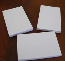 Refill Note Paper  - Loose Sheets - 3" x 5 " 100 Sheets * Lot of 3* 