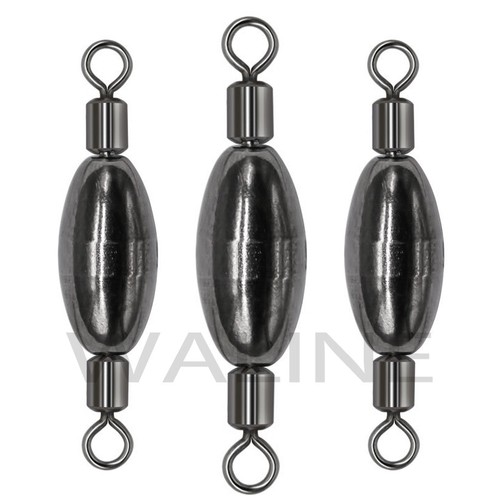 5/20pcs Fishing Inline Weights Trolling Sinkers Swivel Weights Fishing