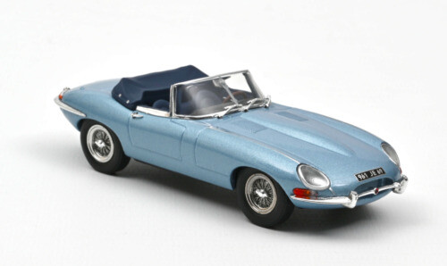 Norev Plastique France – Jaguar 2L4 Bleu 1/43 – Boîte D’origine Tamponnée