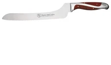 Hammer Stahl 9" Offset Bread Knife Stainless Steel Serrated Blade Professional