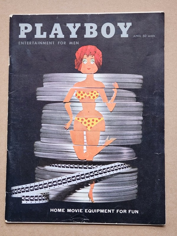 Playboy April 1960, Linda Gamble, Isabel Sarlis, Silverstein