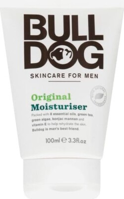 BULLDOG Mens Skincare and Grooming Face Moisturizer Original, 3.3 Ounce Pack x 2