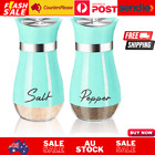 <!--F#f_0-->Brand New Salt And Pepper Shakers Set Premium Stainless Steel Shakers 2 PCS Blue<!--F/-->