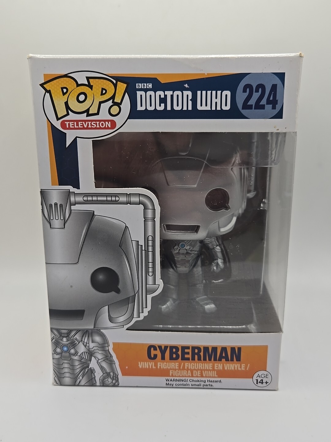 Doctor Who Funko POP! TV Cyberman Vinyl Figure #224 New