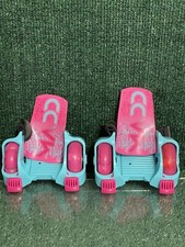 MADD Gear Girls Pink Neon Street Rollers Shoe Roller Skates Adjustable Light Up.