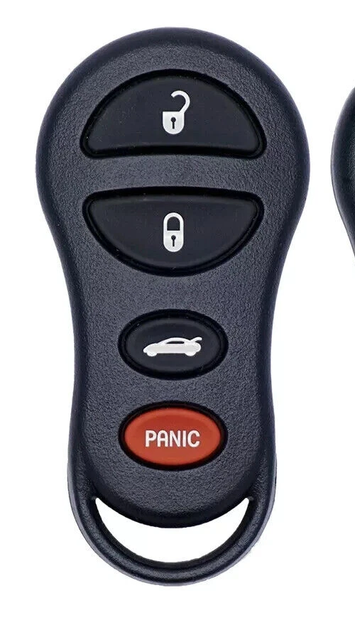 ORIGINAL DODGE CHRYSLER JEEP 01-06 LLAVE REMOTA MENOS ENTRADA FABRICANTE DE EQUIPOS ORIGINALES LLAVERO ALARMA SEDÁN COCHE Foto 3 de 4