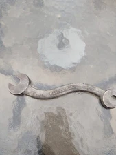 Vintage Open End  77B S Curved Wrench 1/2" and 9/16" Made USA Drop Forged 