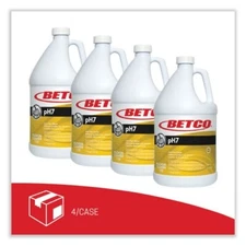 4 Pack Gallon Lemon Betco PH 7 Floor Cleaner