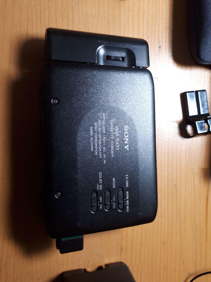 SONY カセットウォークマン WM-RX77 SONY WM-RX77の仕様 ソニー