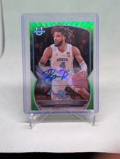 2022-23 Bowman University Chrome - Prospect Autographs RJ Davis #10 Green /99