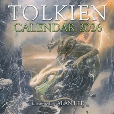 2026 Tolkien Wall Calendar NEW
