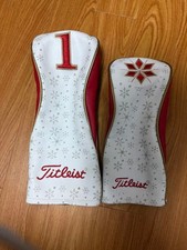 Titleist Genuine Leather Head Cover Limited Edition Rare Golf Model Limited Edit