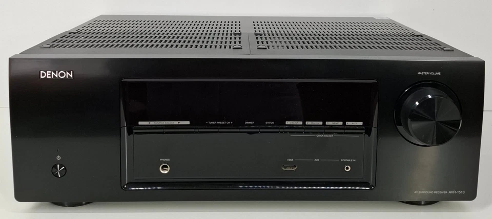 Denon AVRX1300 WBKE2 7.2 Surround AV-Receiver (Dolby Atmos, Bluetooth, Spotify) - Bild 2 von 4