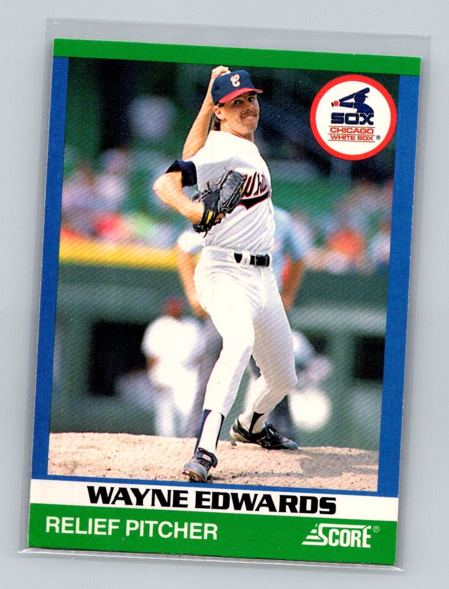 1991 Score 100 Rising Stars #10 Wayne Edwards