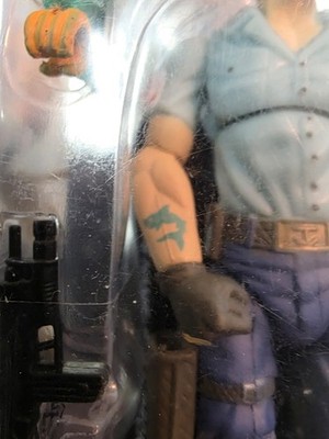 GI Joe 25th Anniversary Series Sailer Shipwreck (SHARK Tattoo) NIB