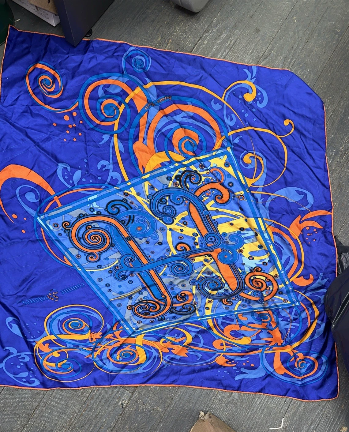 Hermes — HERMES Designer 'H COMME HISTOIRE' 90 silk scarf by Dimitri Rybaltchenko