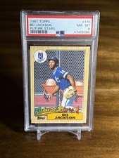 1987 Topps - Bo Jackson - No. 170 - Future Stars - PSA 8