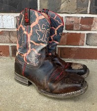Tin Haul Boys Western Boots Volcanic Size 3
